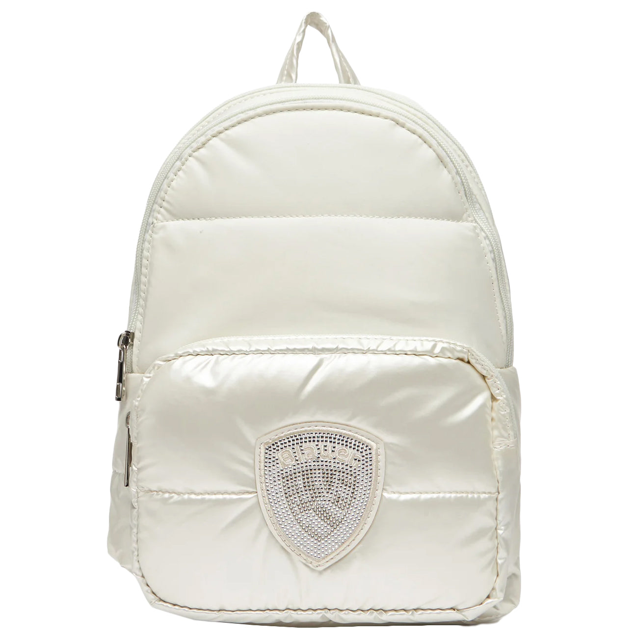 BLAUER Polyester Backpack F5WAVE04/PAD WHITE 