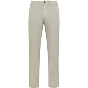 CRUNA Pantalone Chino Slim Fit In Modal E Lana BRERA 1617 111 SABBIA 