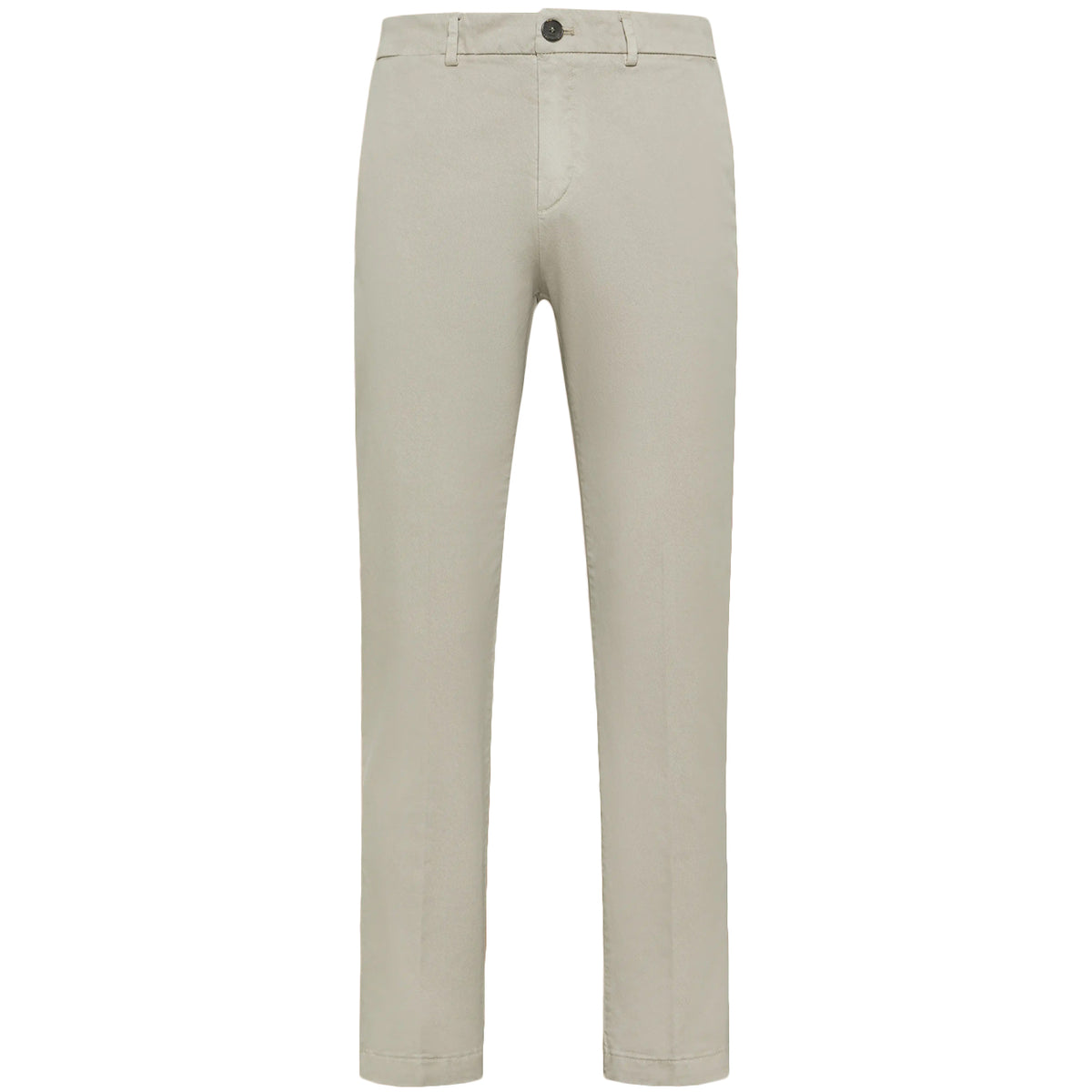 CRUNA Pantalone Chino Slim Fit In Modal E Lana BRERA 1617 111 SABBIA 