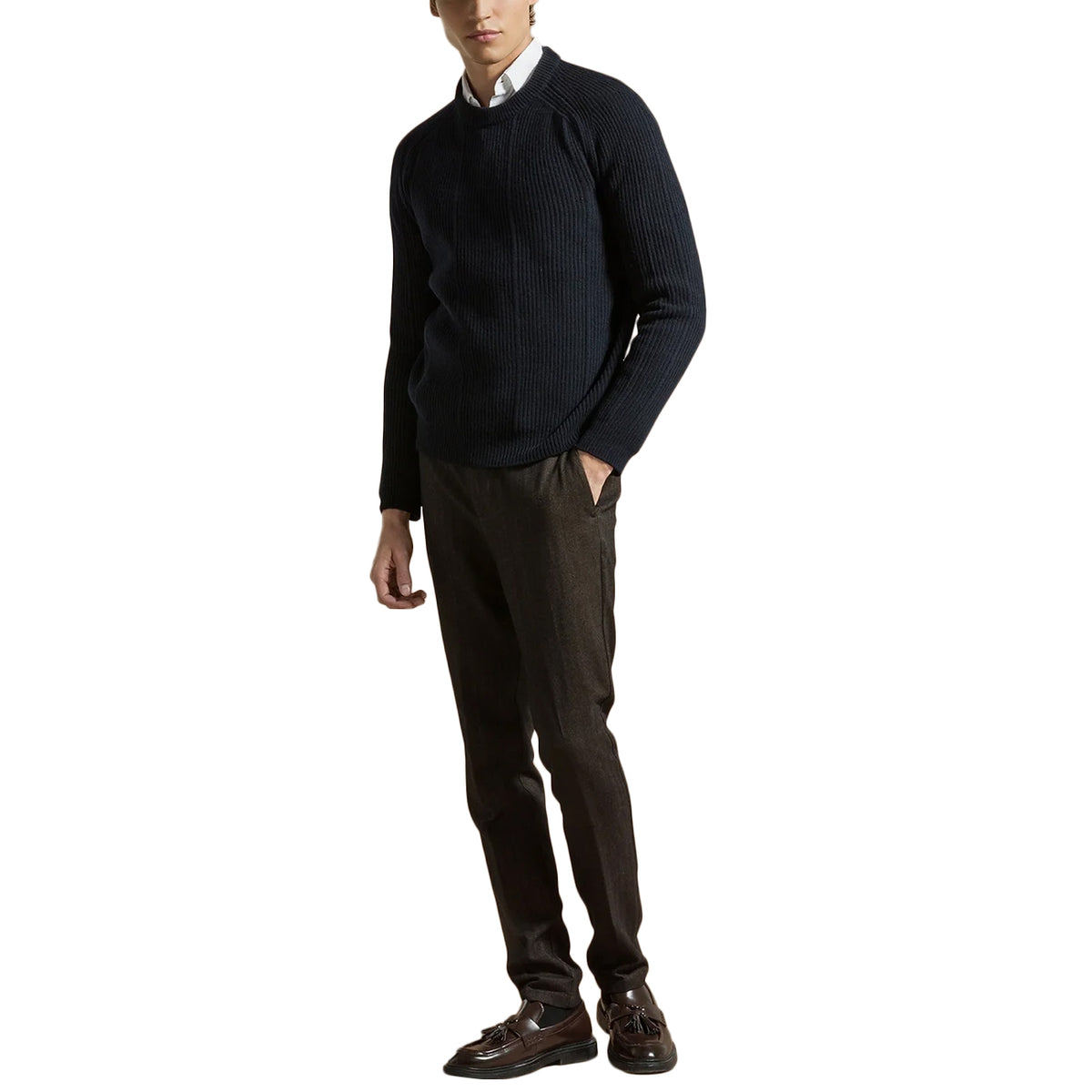 CRUNA Maglia A Girocollo Fuji FUJI 1653 511 BLU NOTTE 