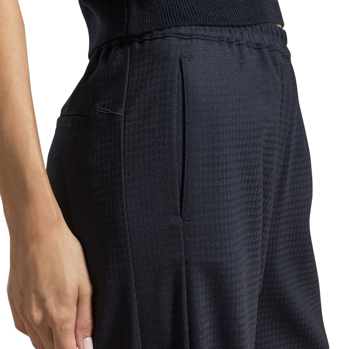 CRUNA Pantalone Ilary ILARY 2513 511 BLU NOTTE 