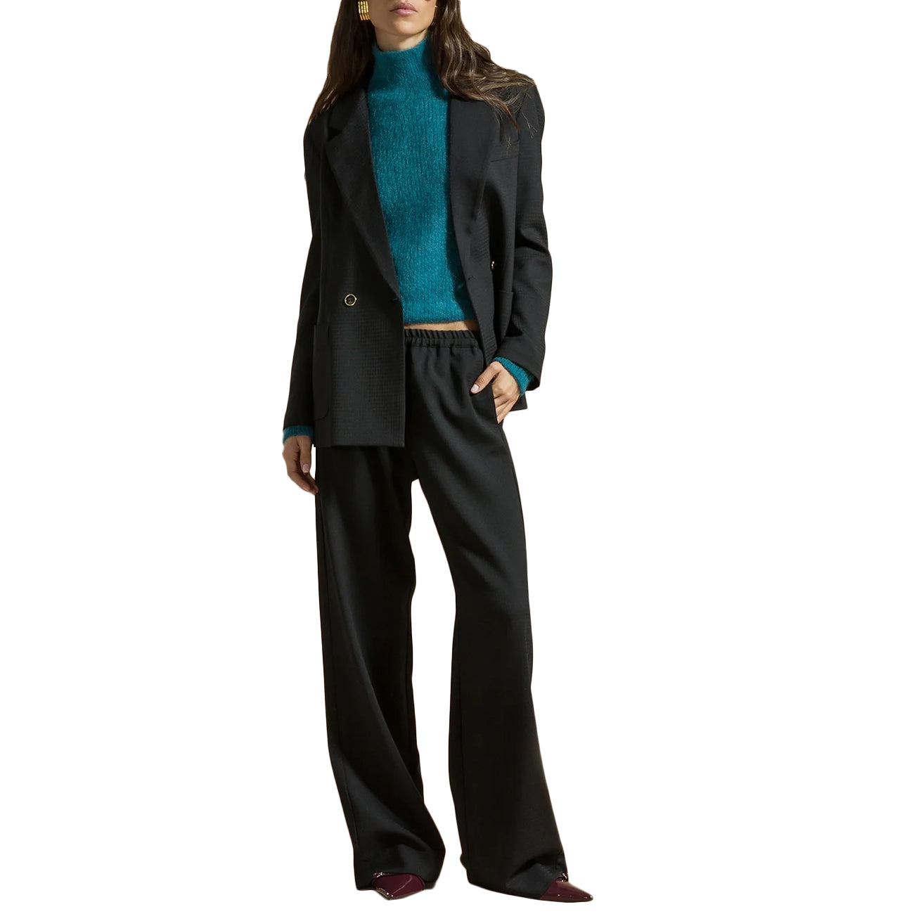 CRUNA Pantalone Ilary ILARY 2513 900 NERO 