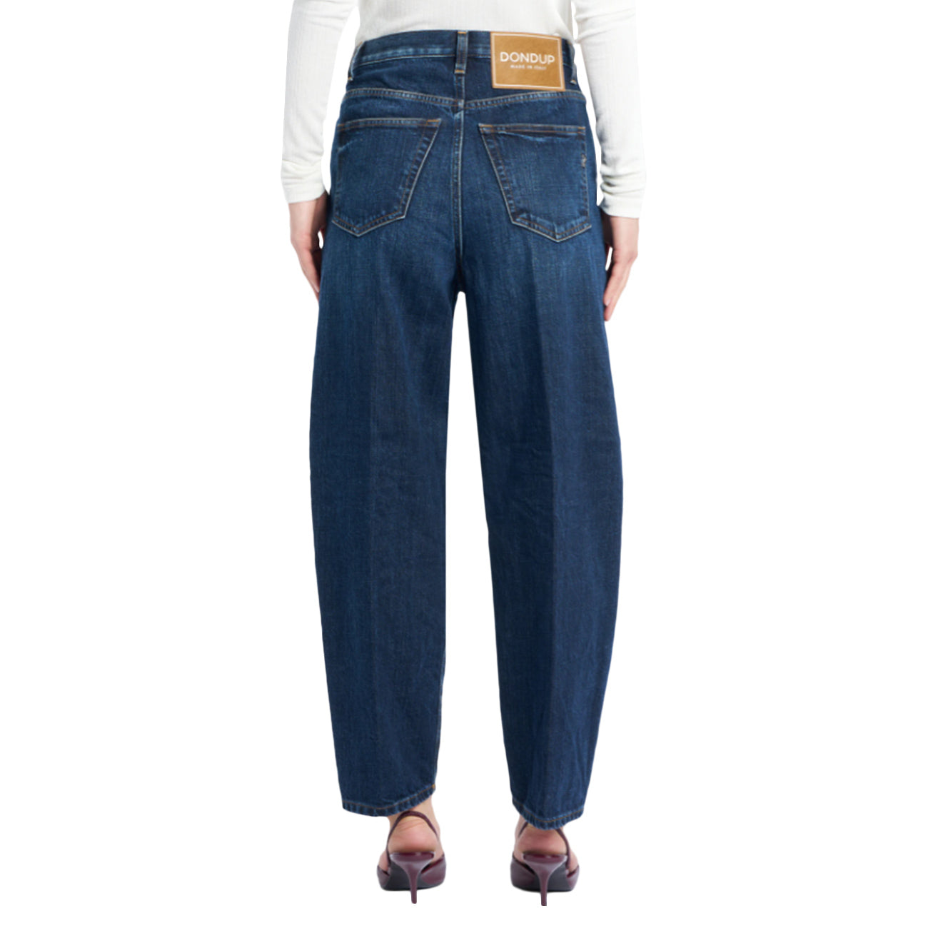 DONDUP Pantalone Bessie DP784-DFE311D-LL1-DD-W25 800 DENIM 