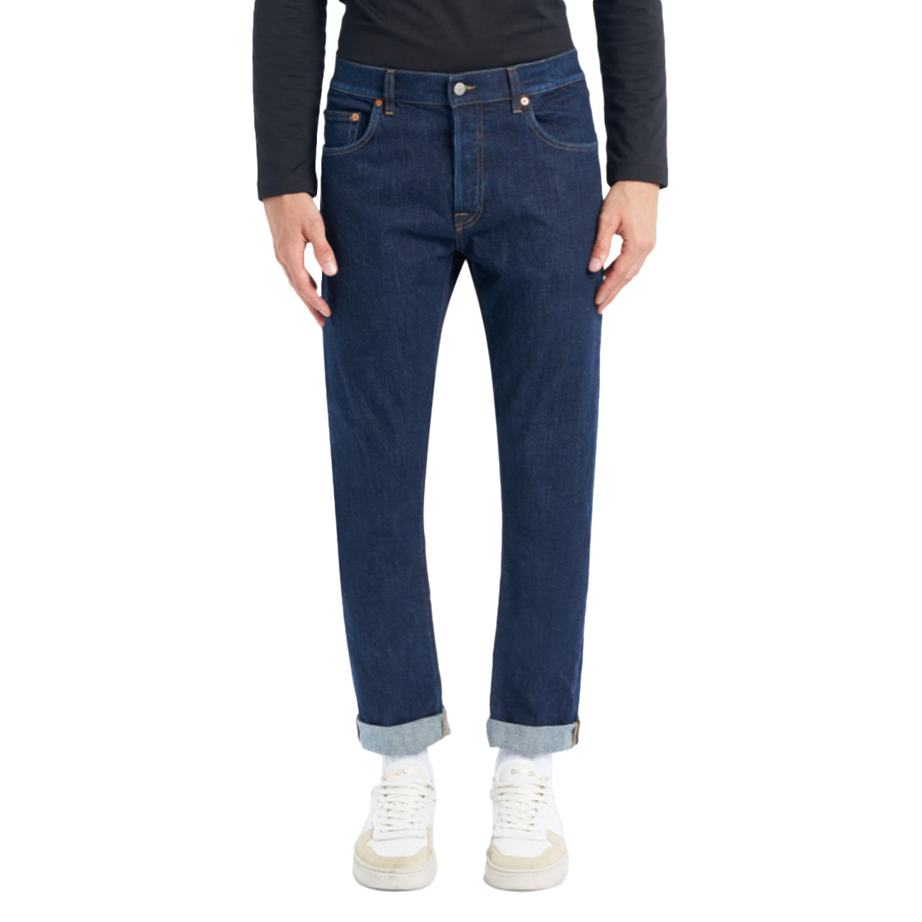 DONDUP Jeans Icon Regular In Denim Stretch UP563-DS0257-LH1-DU-W25 800 BLU 