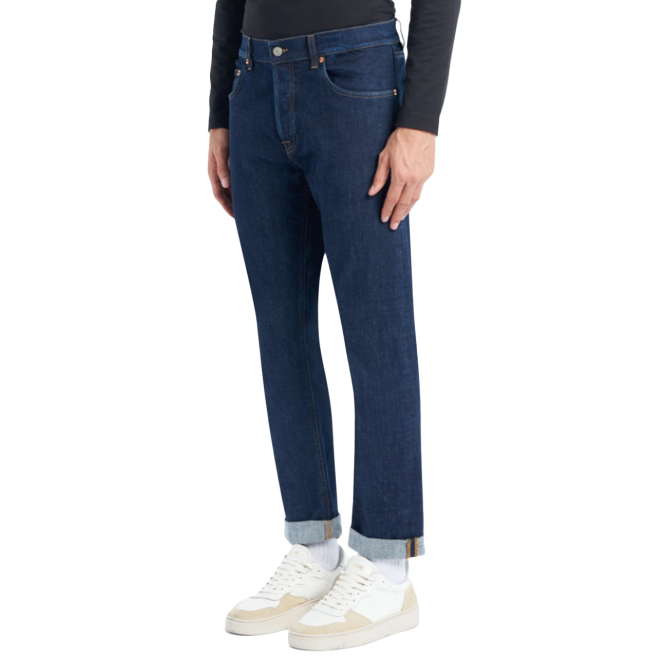 DONDUP Jeans Icon Regular In Denim Stretch UP563-DS0257-LH1-DU-W25 800 BLU 