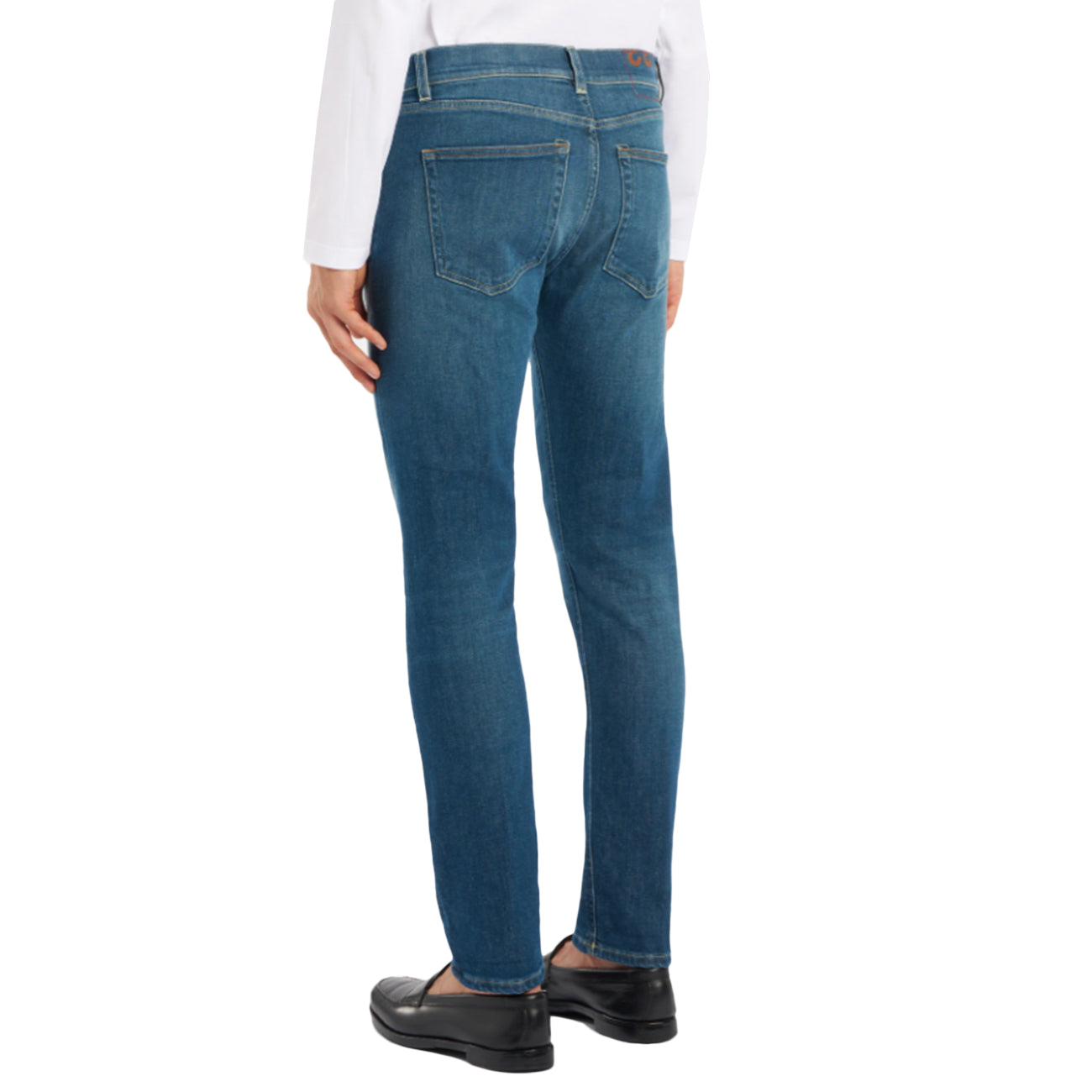 DONDUP Jeans Icon Regular In Denim Elasticizzato UP563-DS0372-LI14-DU-W25 800 BLU 