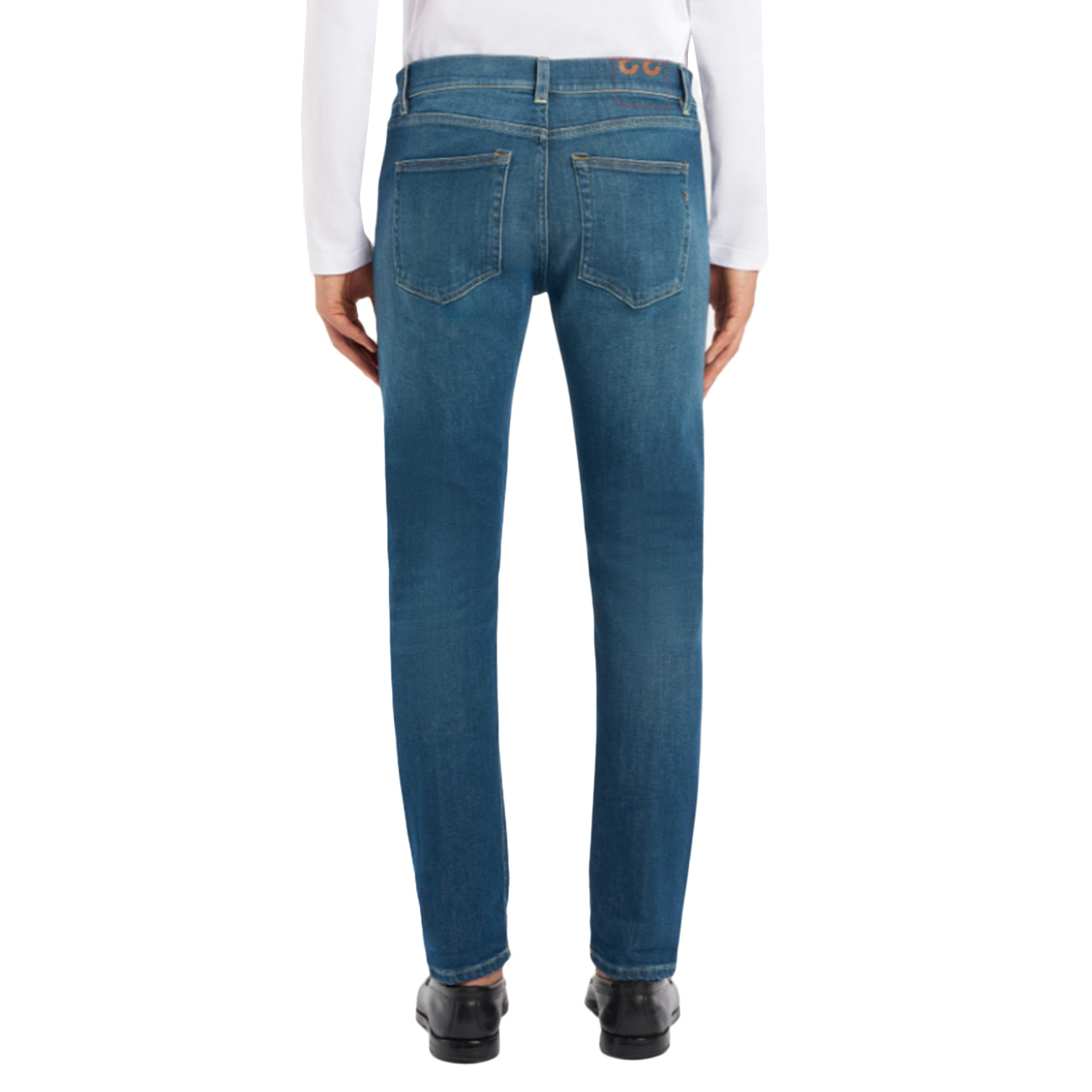 DONDUP Jeans Icon Regular In Denim Elasticizzato UP563-DS0372-LI14-DU-W25 800 BLU 