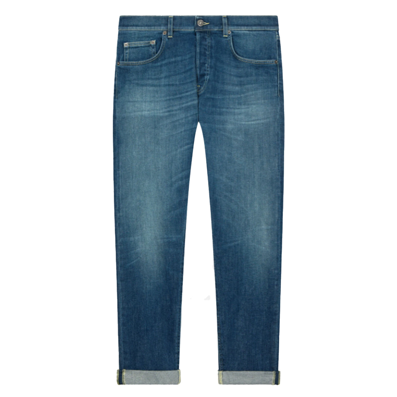 DONDUP Jeans Icon Regular In Denim Elasticizzato UP563-DS0372-LI14-DU-W25 800 BLU 