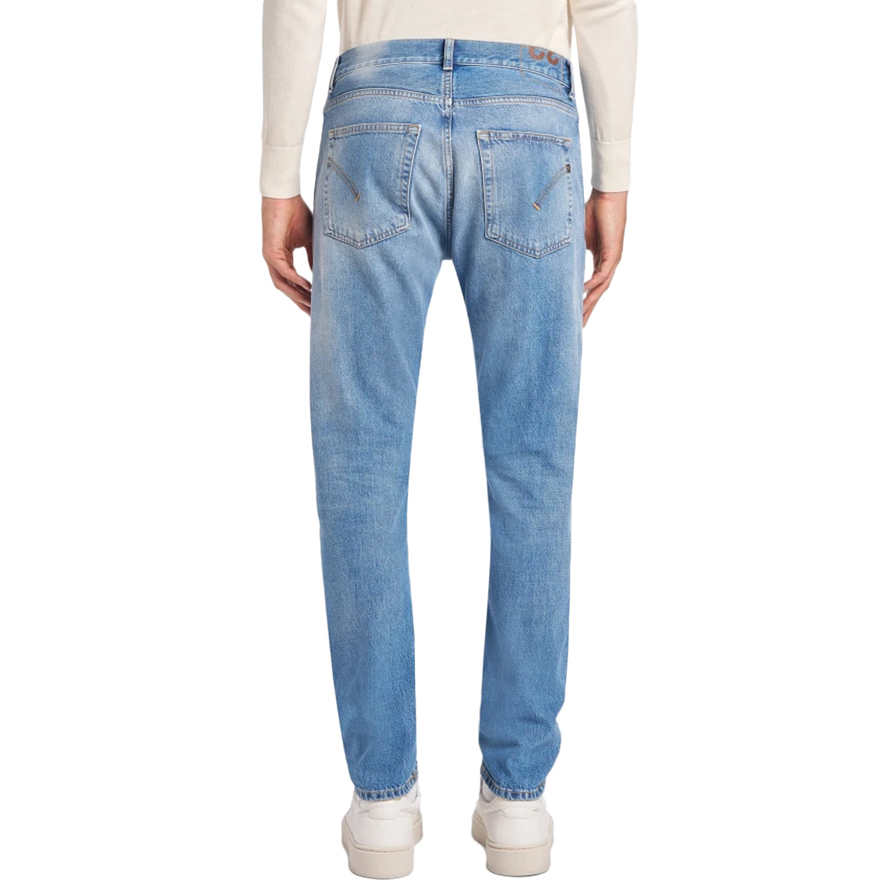 DONDUP Jeans Dian Carrot In Denim Fisso UP576-DF0283-LH7-DU-W25 800 BLU CHIARO 