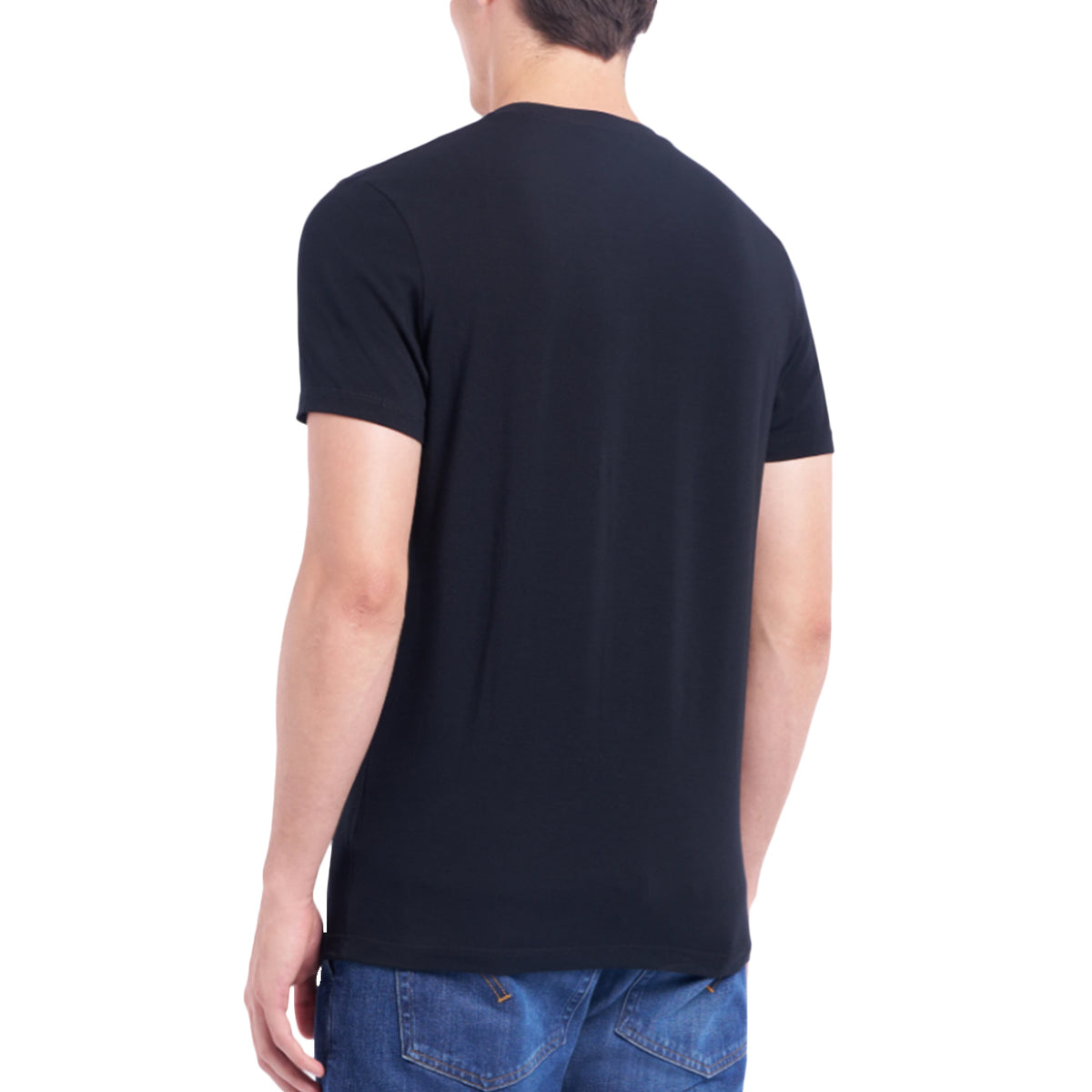 DONDUP T-Shirt Girocollo Slim US221-JS0125-ZL4-DU-W25 999 NERO 