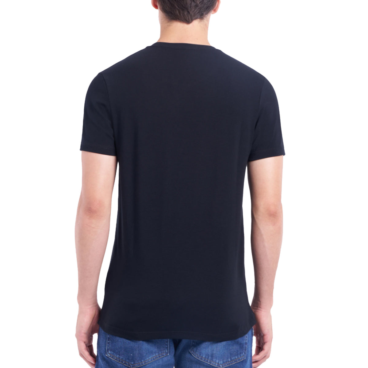 DONDUP T-Shirt Girocollo Slim US221-JS0125-ZL4-DU-W25 999 NERO 