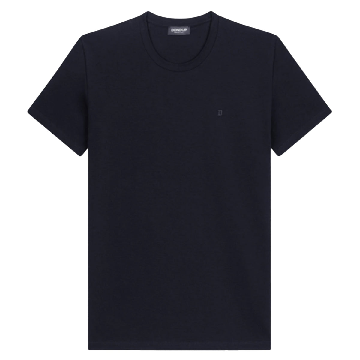 DONDUP T-Shirt Girocollo Slim US221-JS0125-ZL4-DU-W25 999 NERO 
