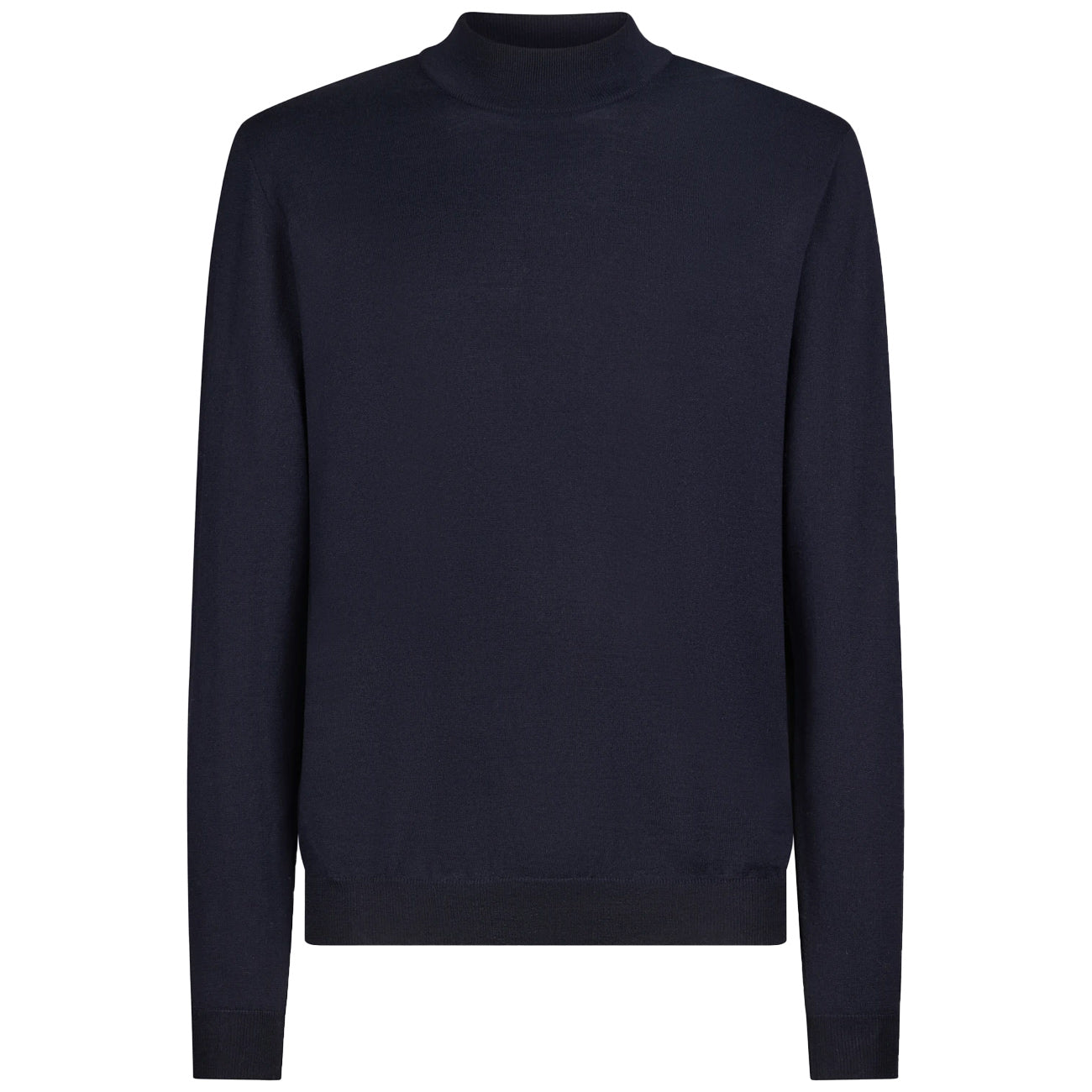 DONDUP Maglia Dolcevita Regular In Lana E Cotone UT256-M00975-002-DU-W25 890 BLU 