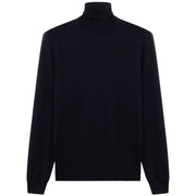 DRUMOHR Maglia A Collo Alto In Lana Merino D0D104 790 NAVY 