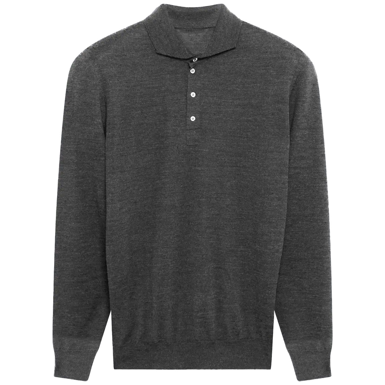 DRUMOHR Polo In Lana Merino D0D145 670 SHARK 