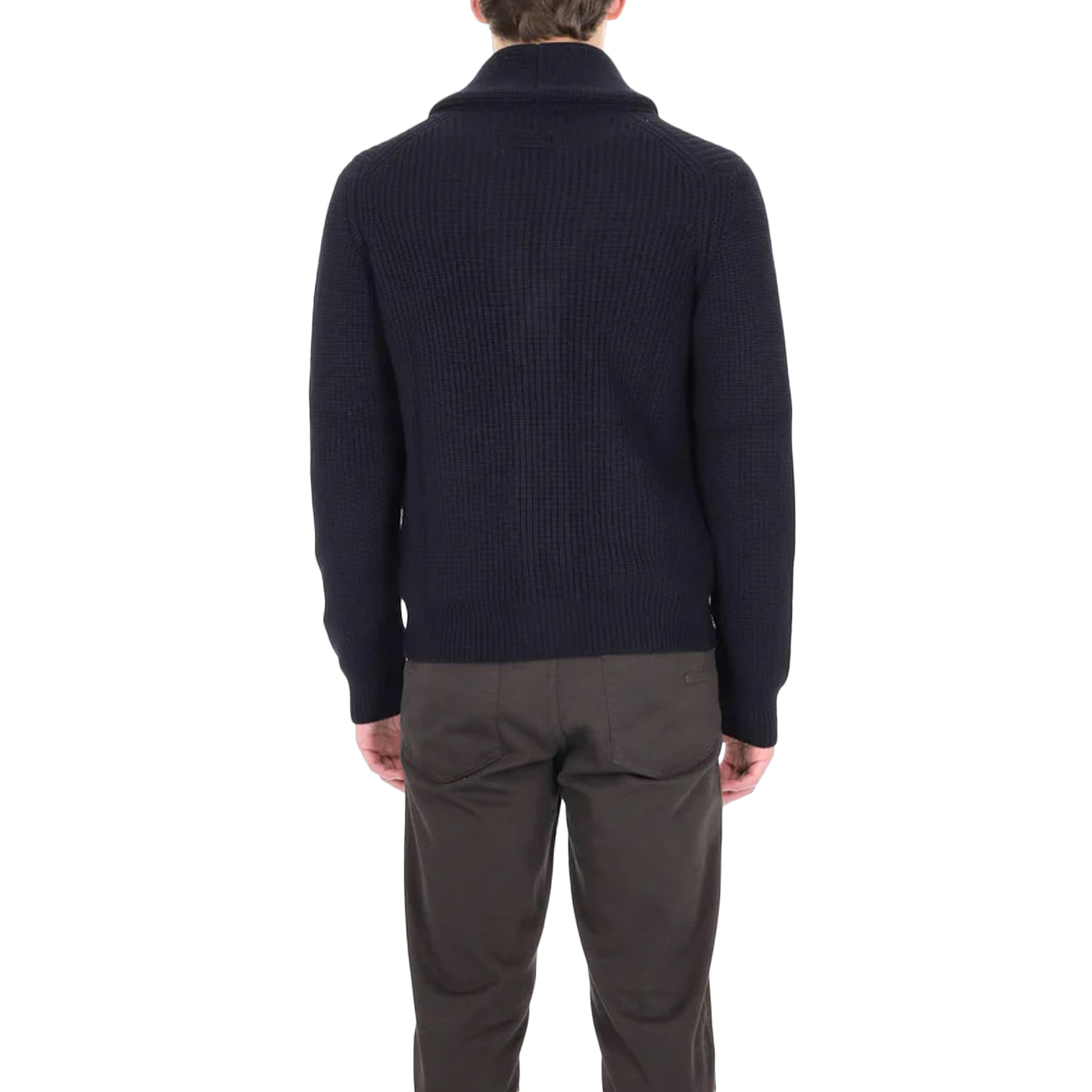 DRUMOHR Cardigan Con Collo A Scialle D5M419PNL 785 NAVY 