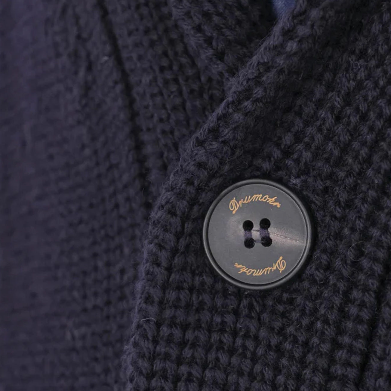 DRUMOHR Cardigan Con Collo A Scialle D5M419PNL 785 NAVY 