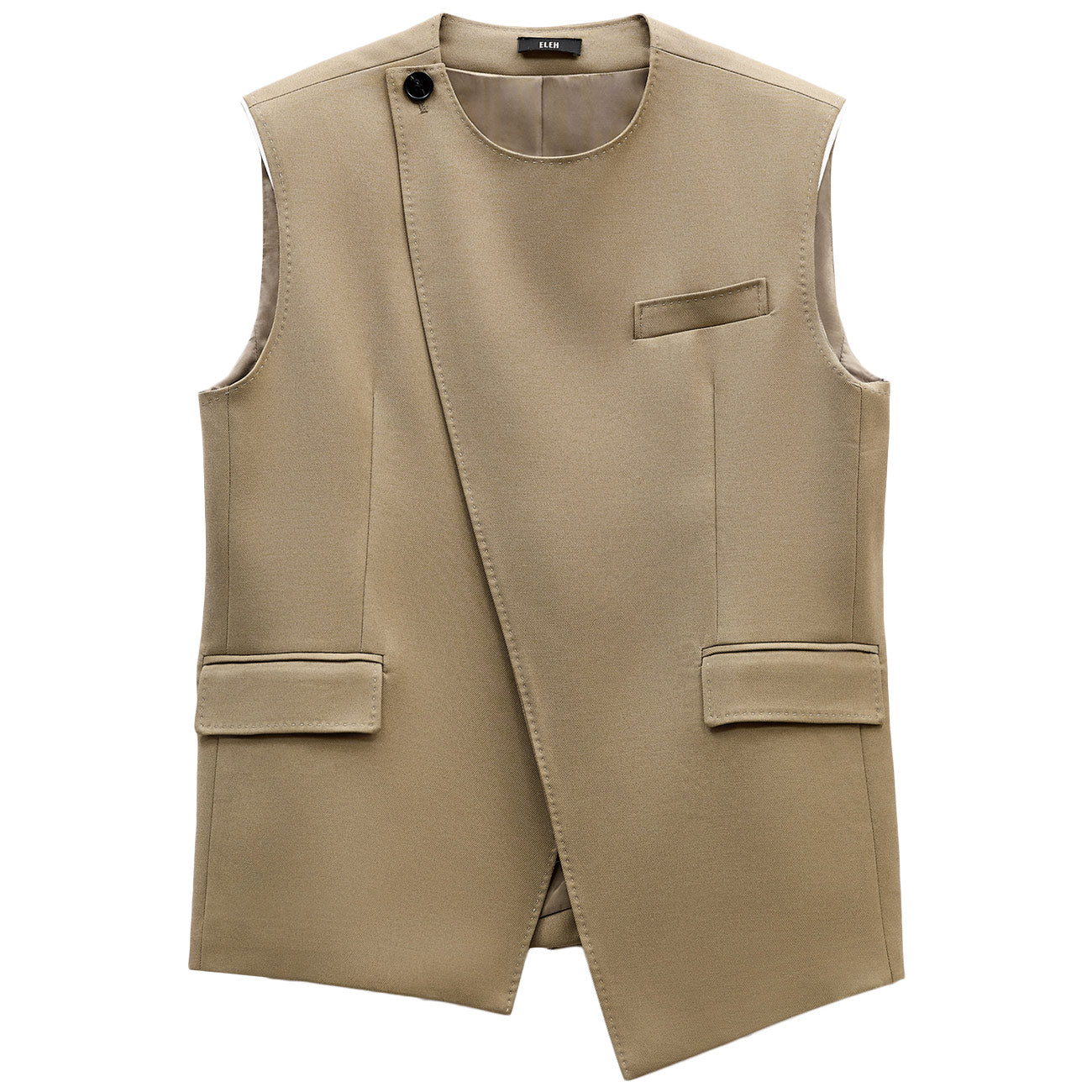 ELEH Gilet EFW250025. VERDE OLIVA 