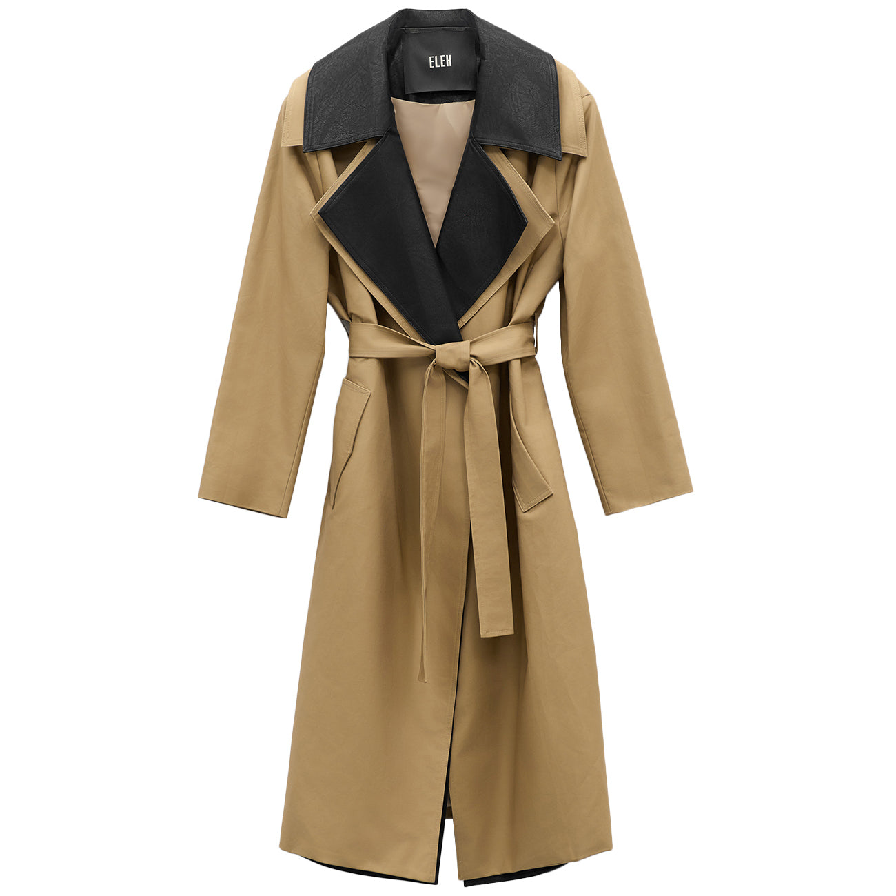 ELEH Trench Con Profilo EFW250027 CAMMELLO 