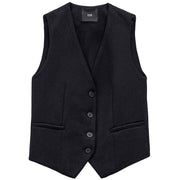 ELEH Gilet Lurex EFW250032 NERO 