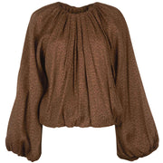 ELEH Blusa Stampa Animalier EFW250126 MACULATO 