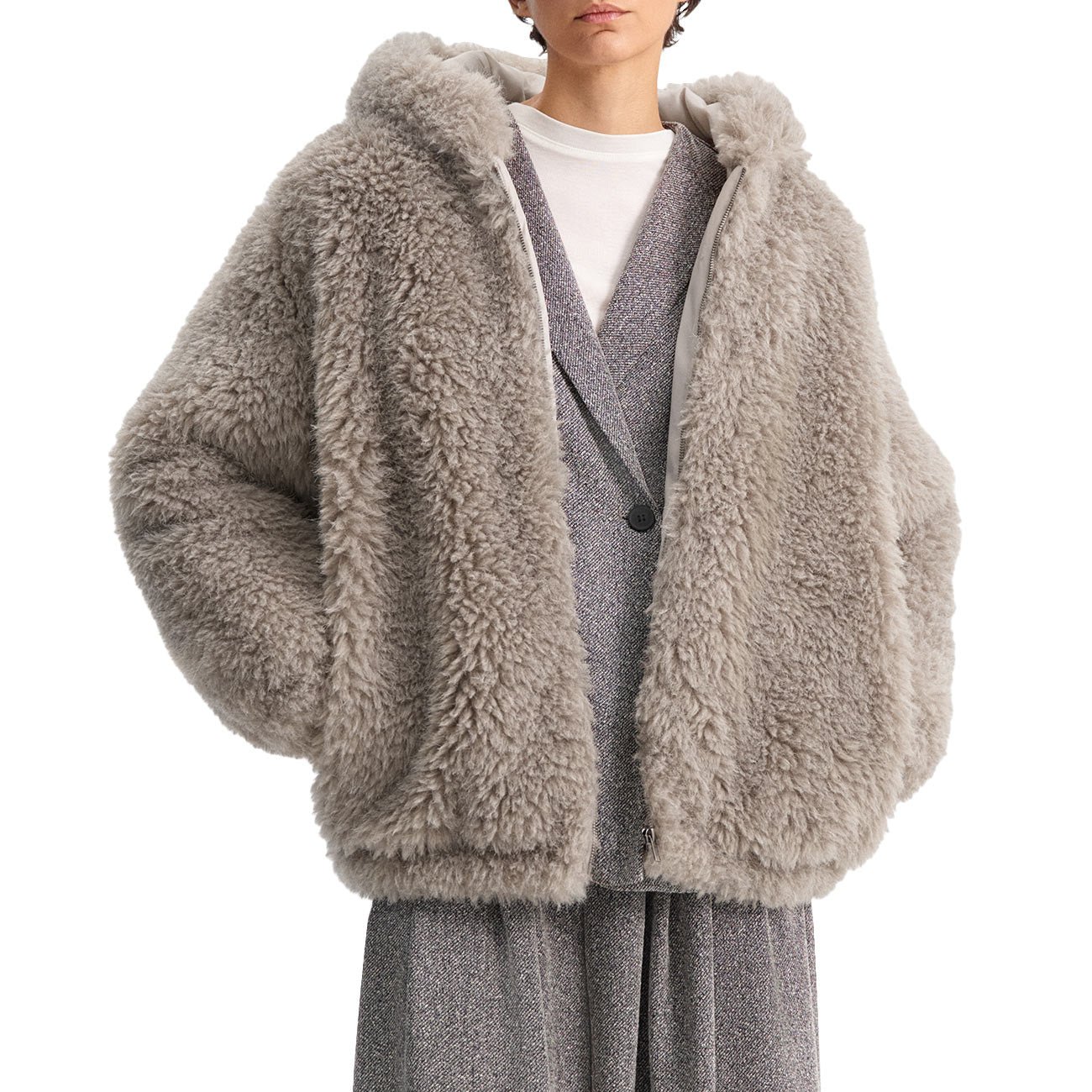 ELEH Cappotto Orsetto EFW250130 GRIGIO SCURO 