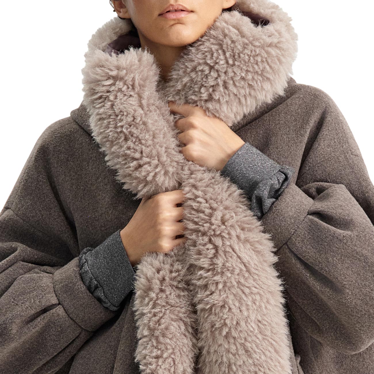 ELEH Pelliccia EFW250140 GRIGIO 