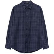 ELEH Camicia Quadri Blu EFW250191 BLU 