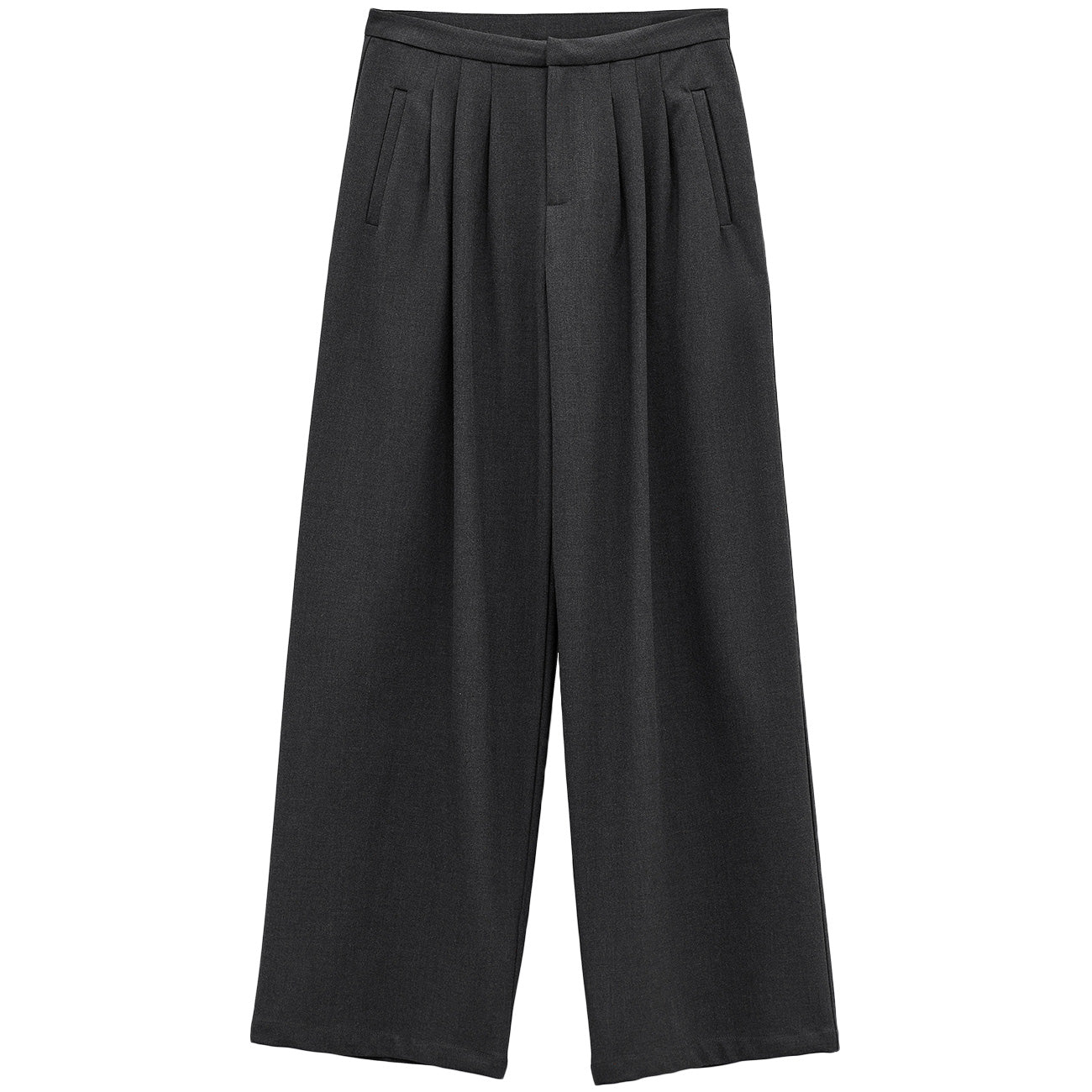 ELEH Pantalone Con Pinces EFW250232 GRIGIO SCURO 