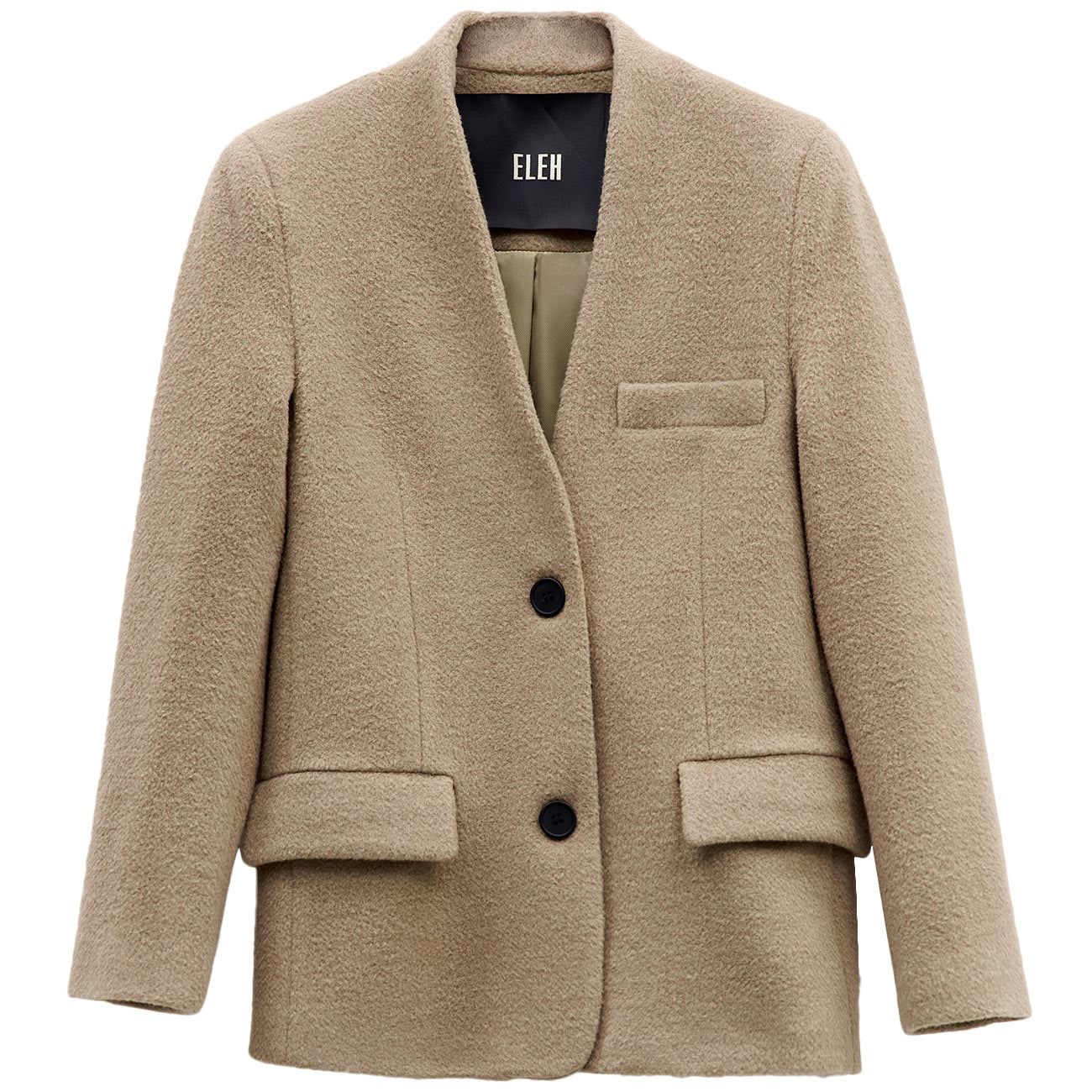 ELEH Blazer Panno EFW250286 FANGO 