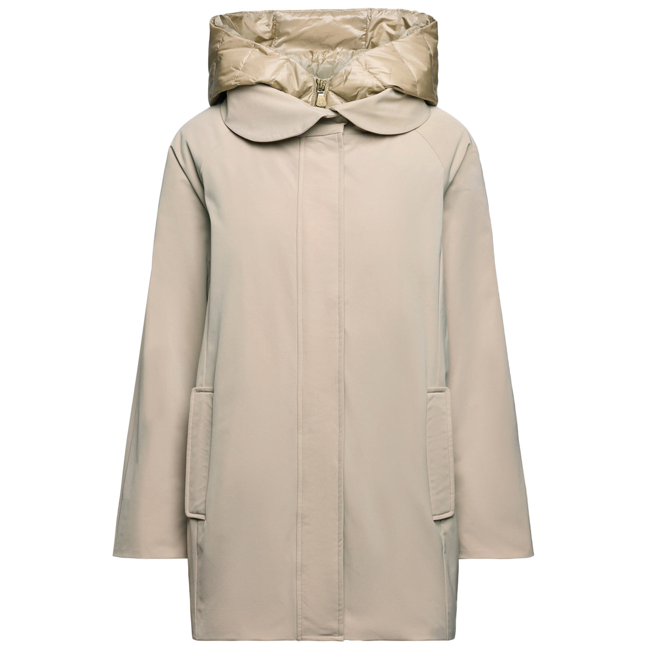 ELENA MIRO' Piumino Layering F804P000169N 002 ZENZERO 