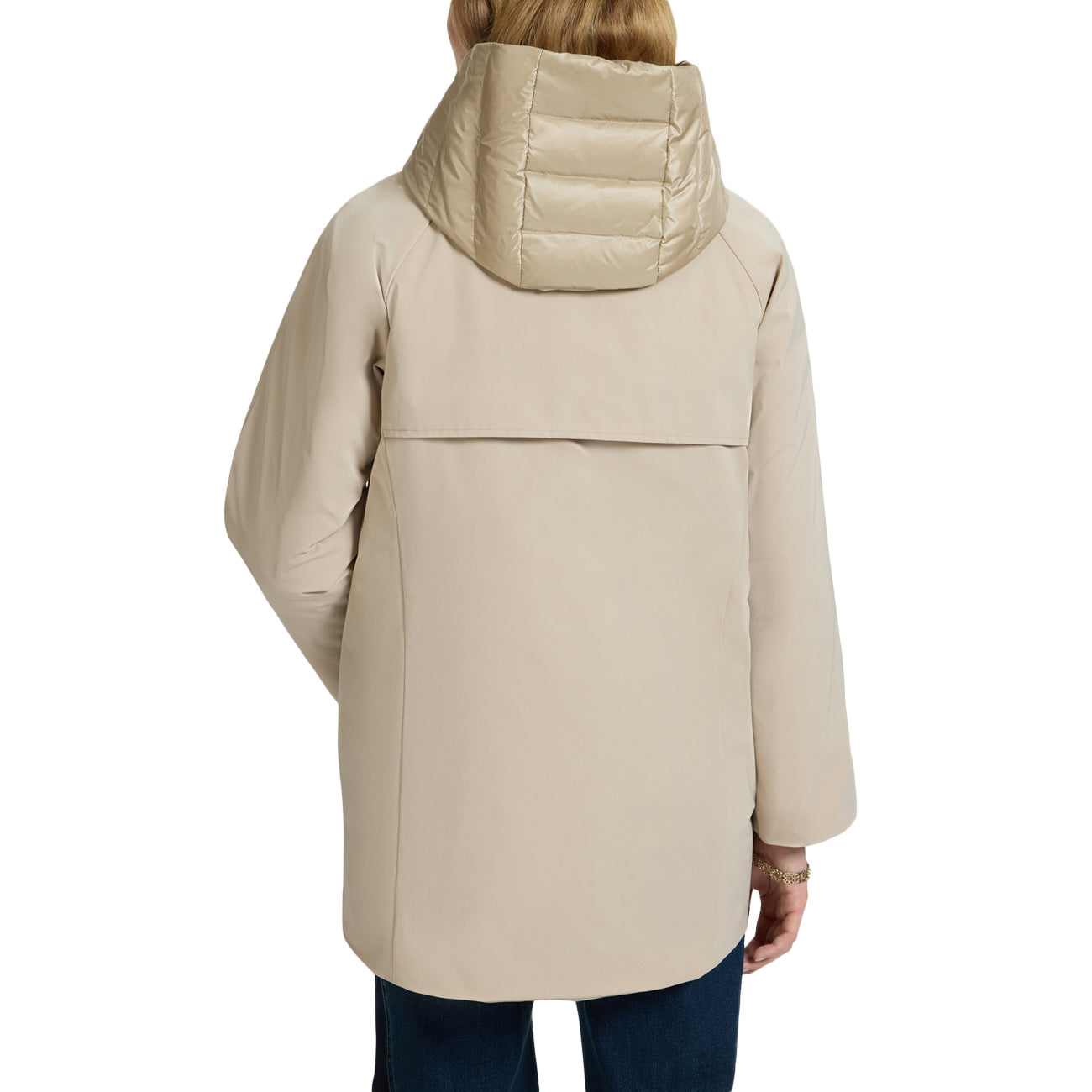 ELENA MIRO' Piumino Layering F804P000169N 002 ZENZERO 