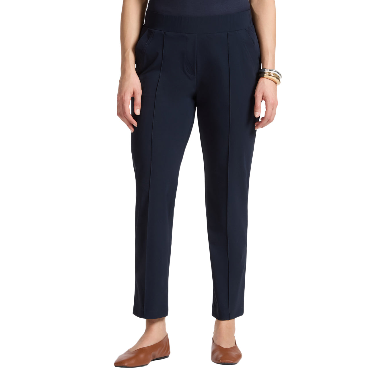 ELENA MIRO' Pantaloni In Jersey P075Z000164N 034 BLU 
