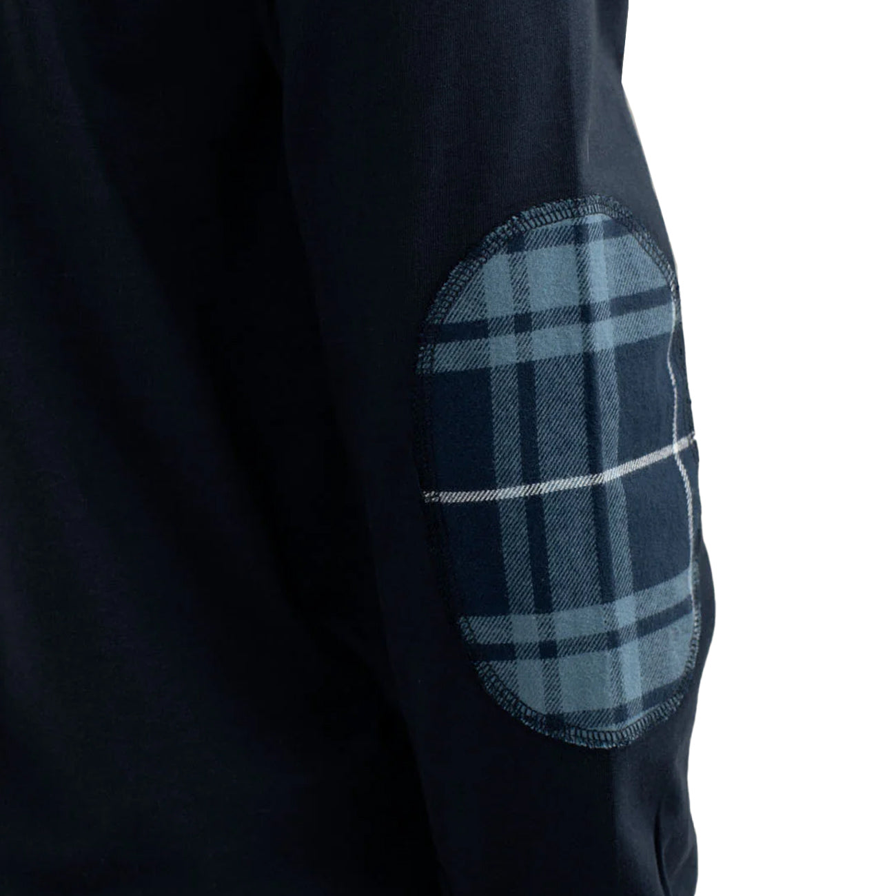 FRED MELLO Polo Manica Lunga Con Dettagli Check FM25W02QU A0601 BLUE 