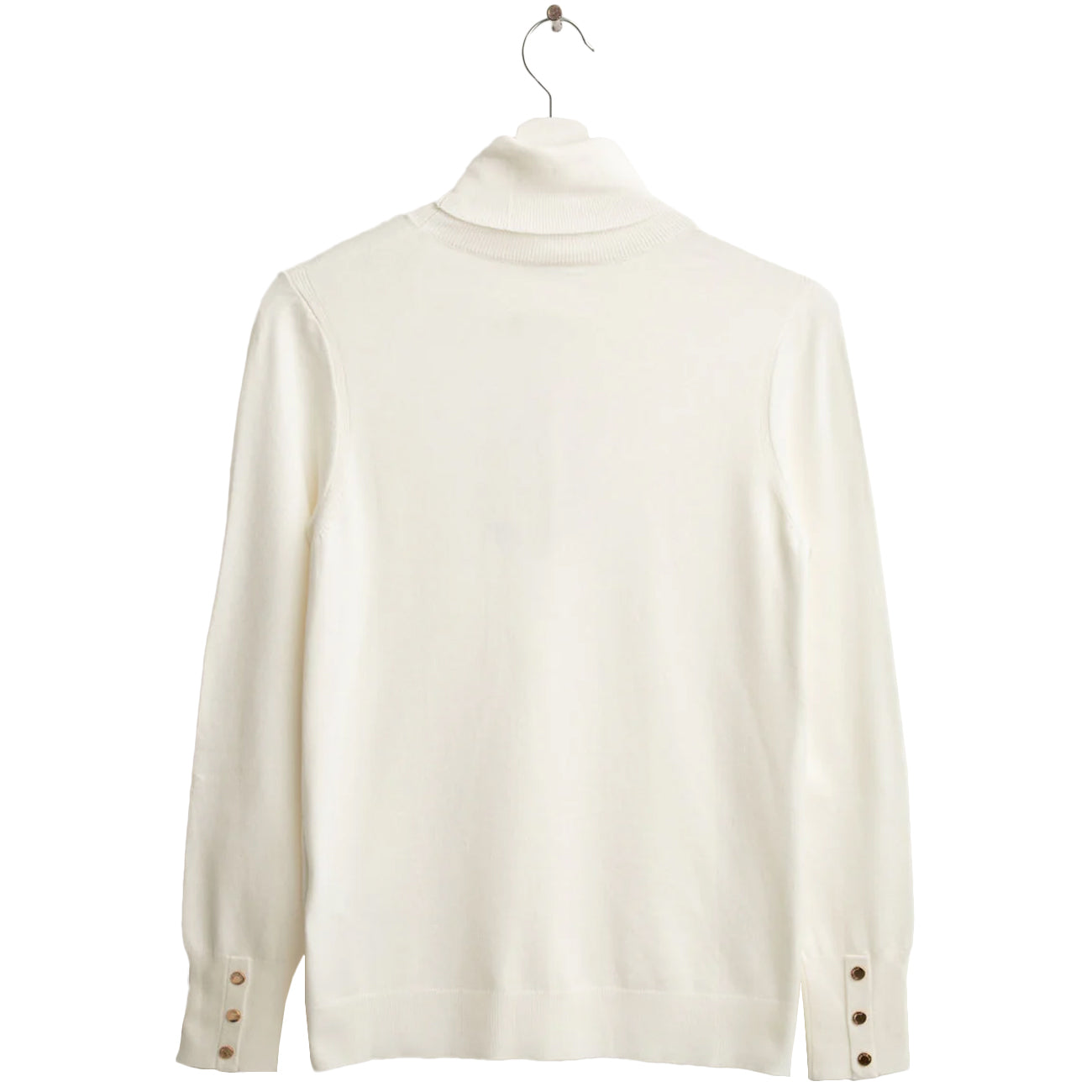 FRED MELLO Maglia Dolcevita A Collo Alto FM25W04MD A0002 OFF WHITE 
