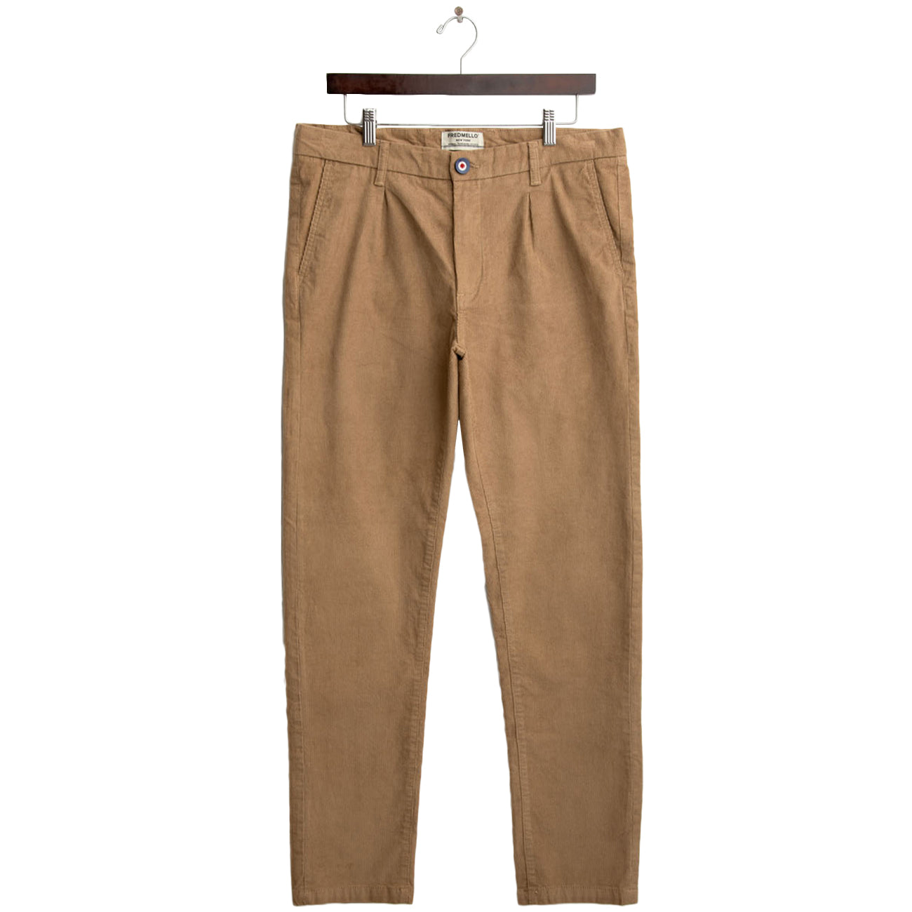 FRED MELLO Pantalone A Coste Sottili FM25W11PU A0154 HONEY 