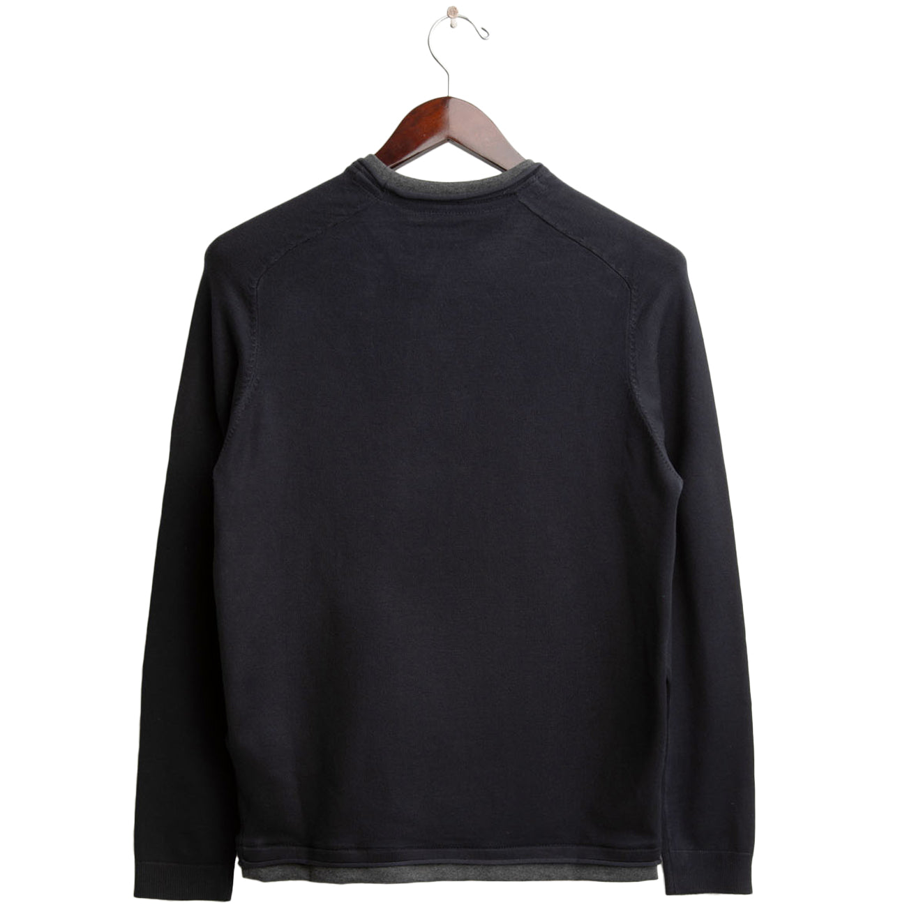 FRED MELLO Maglia Girocollo Raglan Con Dettagli A Contratso FM25W20MG A0601 BLUE 