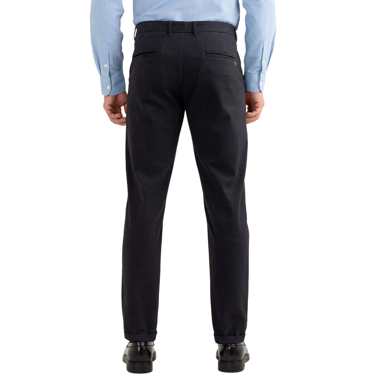 FRED MELLO Pantalone Chino Slim Ft "Mr. Bryan" FMRAYMOND A0601 BLUE 