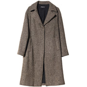 GOODMATCH Cappotto Over AA2401 Z99 CAMEL BLACK 