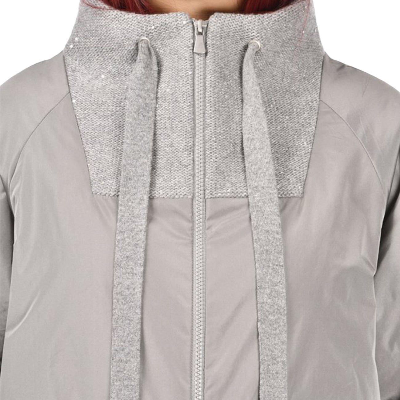 GRAN SASSO Piumino Con Paillettes 78271/6867 070 GRIGIO 