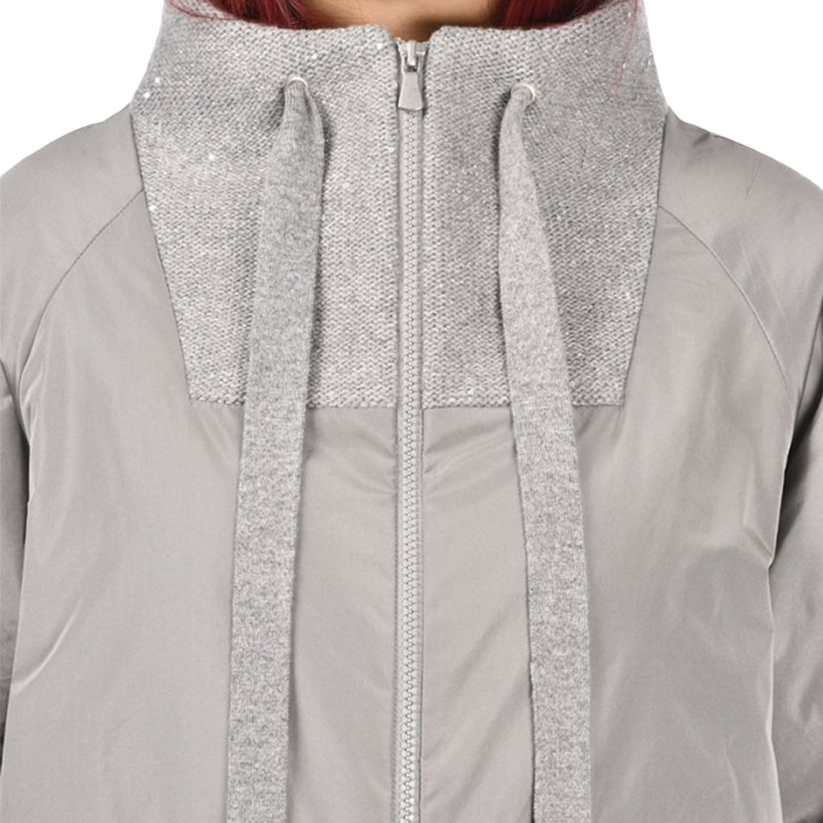GRAN SASSO Piumino Con Paillettes 78271/6867 070 GRIGIO 