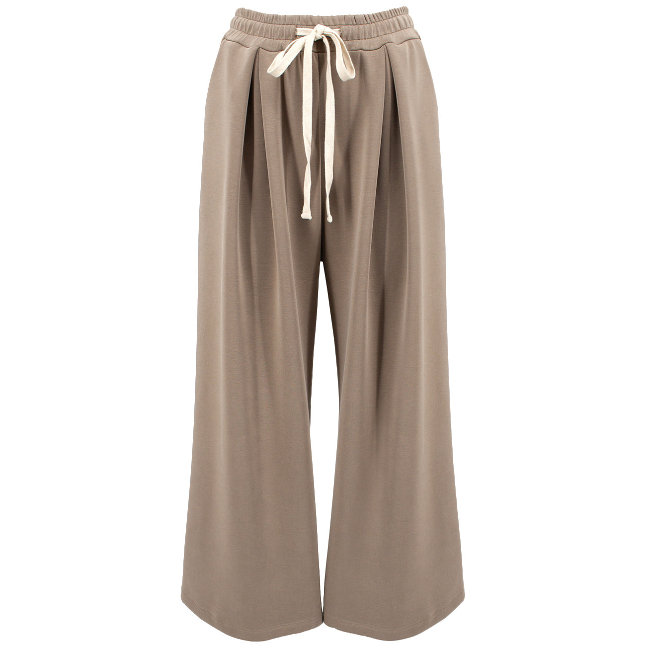 HOMEWARD Pantalone In Felpa Pinces FEL002 COGNAC 