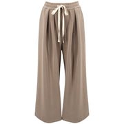 HOMEWARD Pantalone In Felpa Pinces FEL002 COGNAC 
