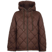 HOMEWARD Giubbino A Rombi JKT008/ CHOCOLATE 