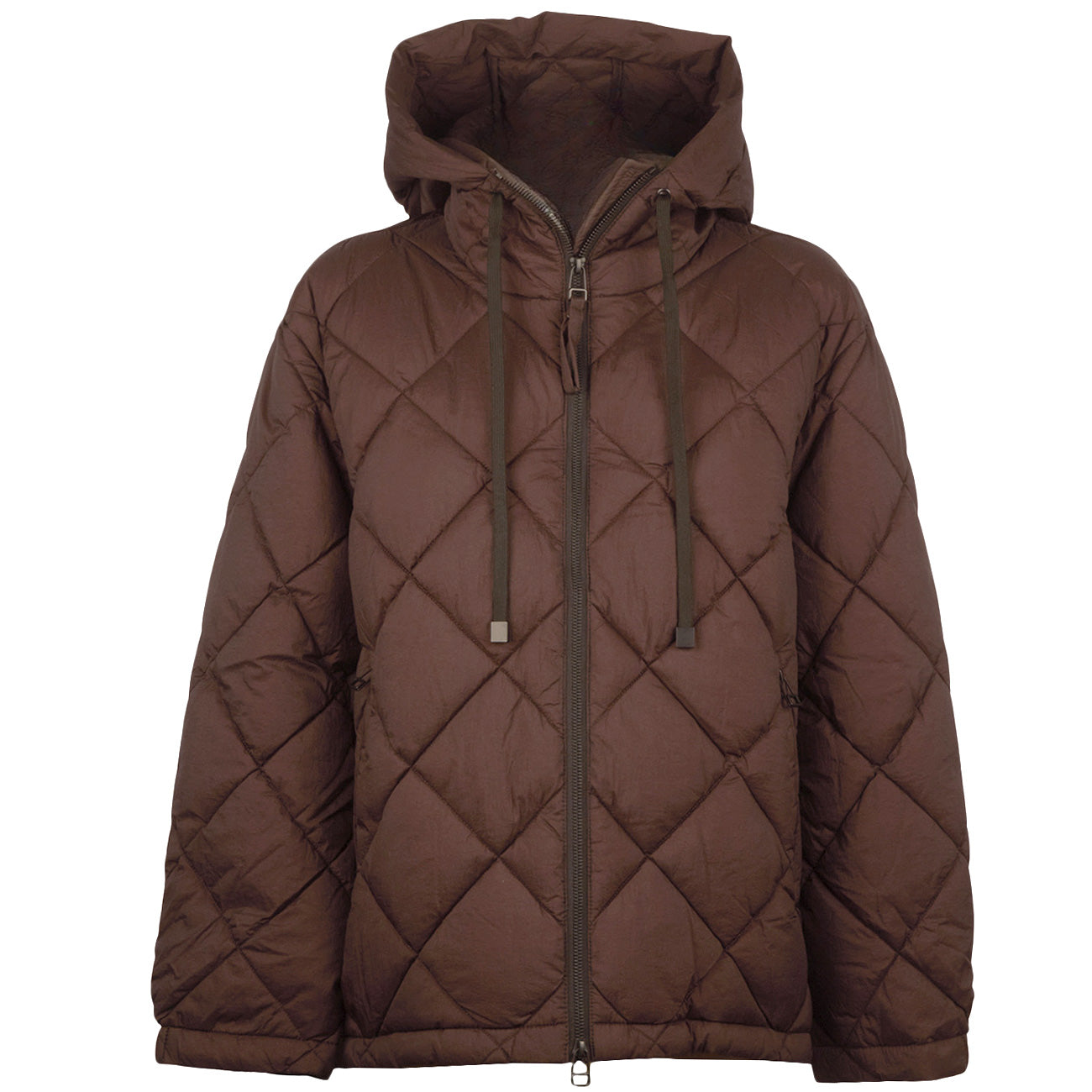 HOMEWARD Giubbino A Rombi JKT008/ CHOCOLATE 