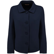 HOMEWARD Giacca Corta Di Lana JKT022/ NAVY 