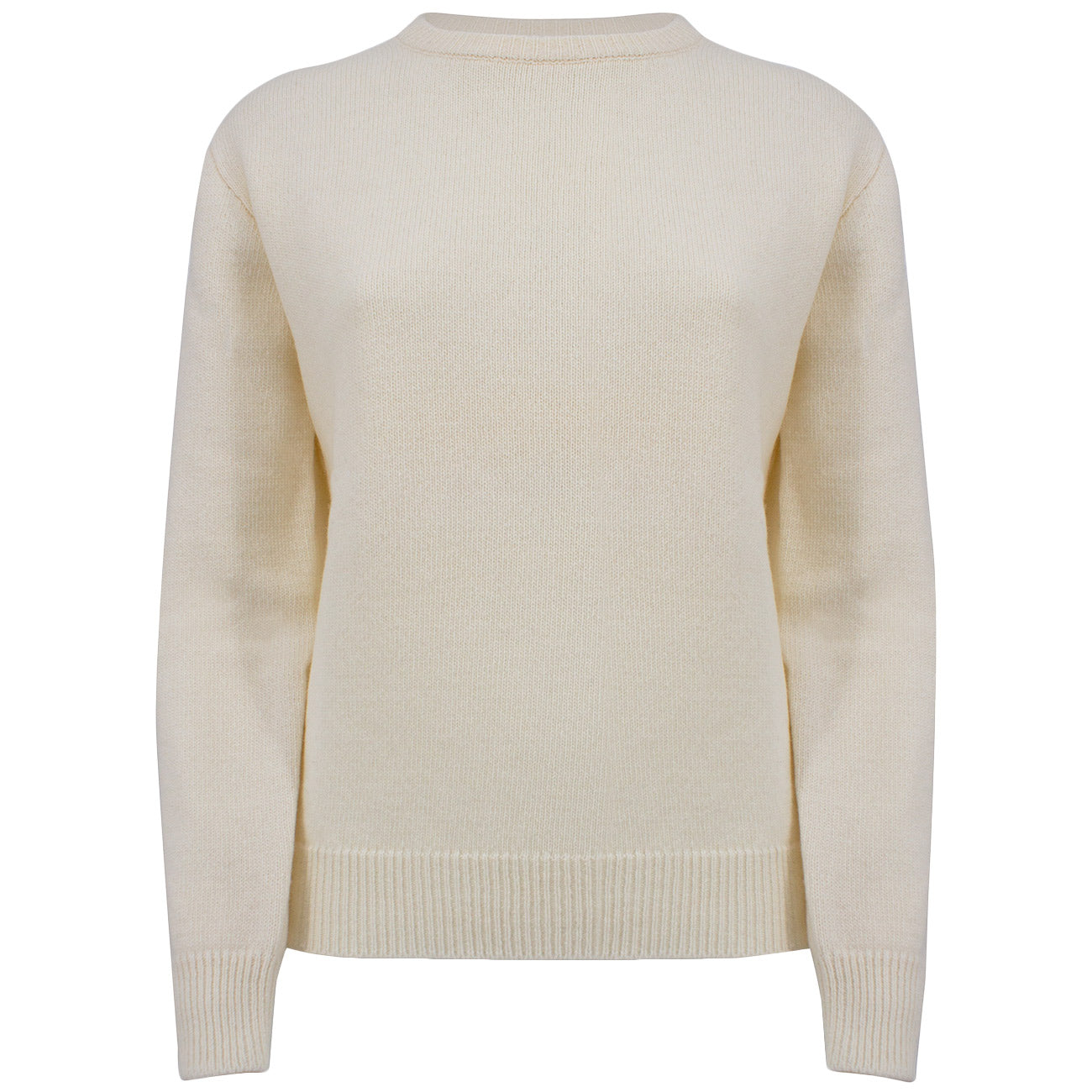 HOMEWARD Pullover Di Lana Pura KNI005 MILK 