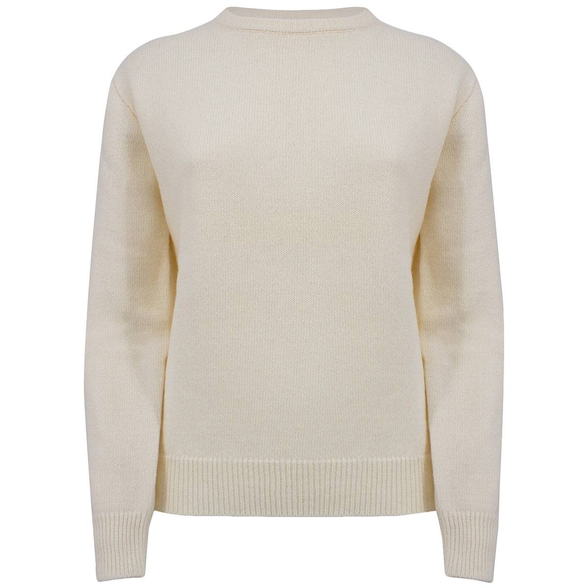 HOMEWARD Pullover Di Lana Pura KNI005 MILK 