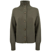 HOMEWARD Cardigan Collo Alto KNI009/ MILITARY 
