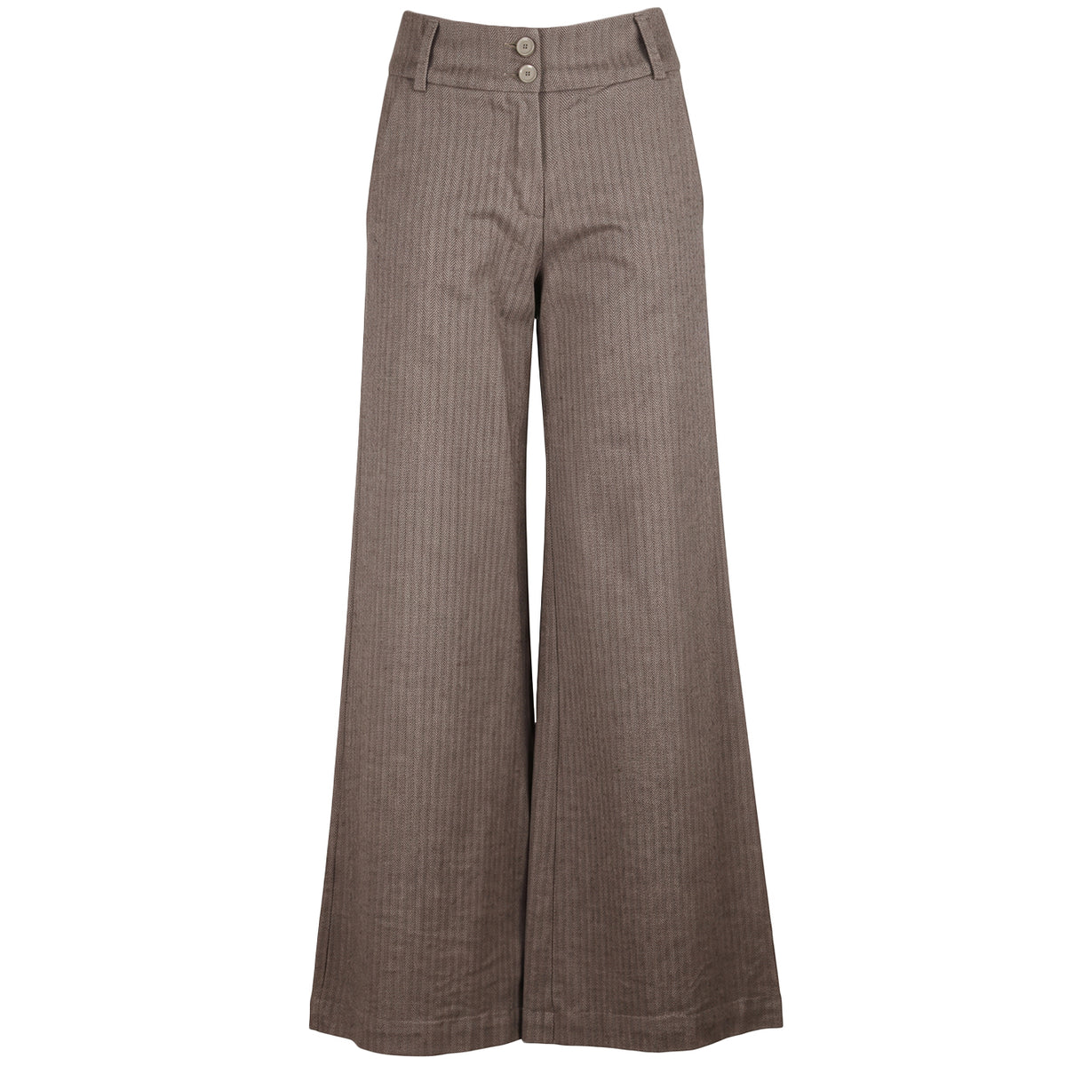 HOMEWARD Pantalone A Gamba Larga TR0009/ GRIGIO CHIARO 